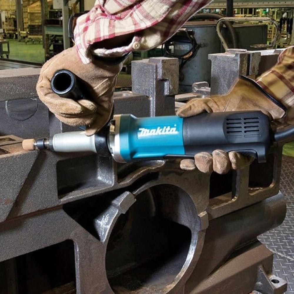 Прямошлифовальная машина Makita GD0800C, 750 Вт, 6 мм, 28000 об/мин
