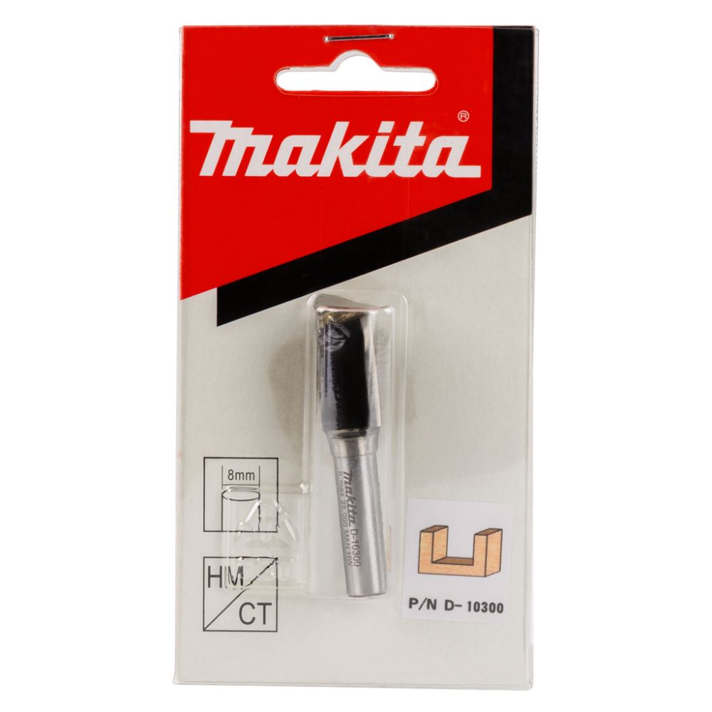 Фреза пазовая с 2 режущими кромками Makita 14х20х8х32х2Т, D-10300
