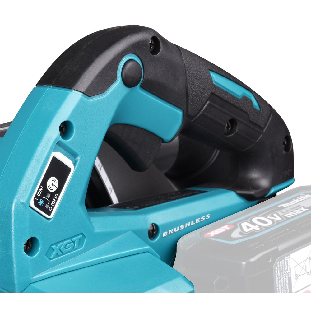 Аккумуляторная дисковая пила Makita HS009GZ, 40 В, 235 мм, 4000 об/мин, без АКБ и ЗУ