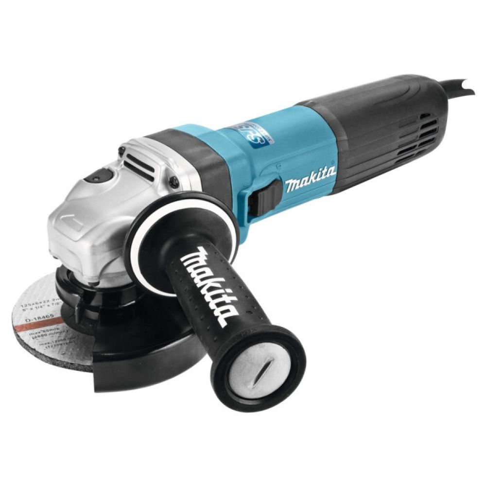 Угловая шлифмашина Makita GA5040RF01, 1100 Вт, 125 мм, 11000 об/мин
