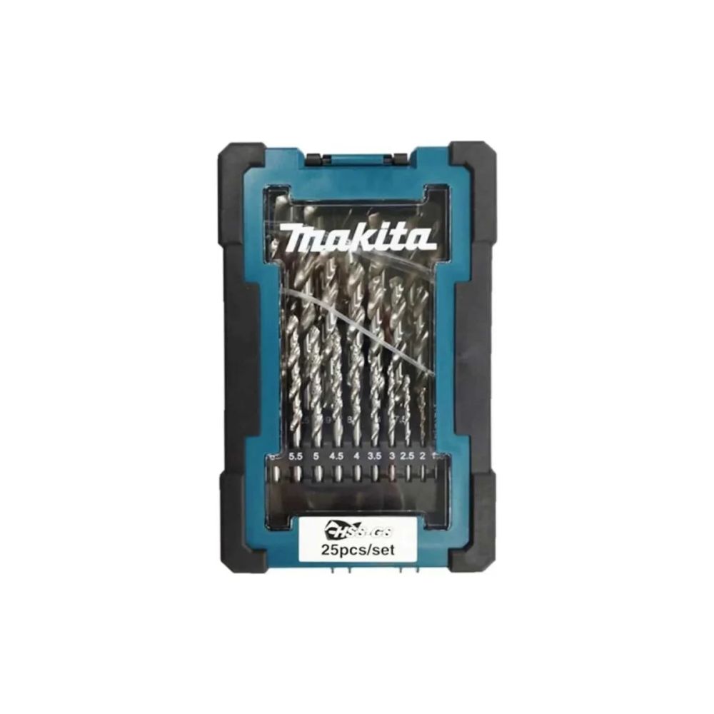 Набор сверл Makita по металлу, HSS-GS, 25 шт, D-78368