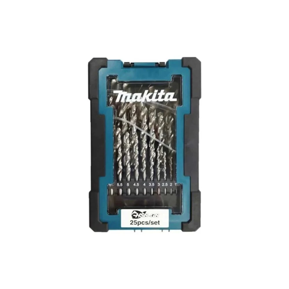 Набор сверл Makita по металлу, HSS-GS, 25 шт, D-78368