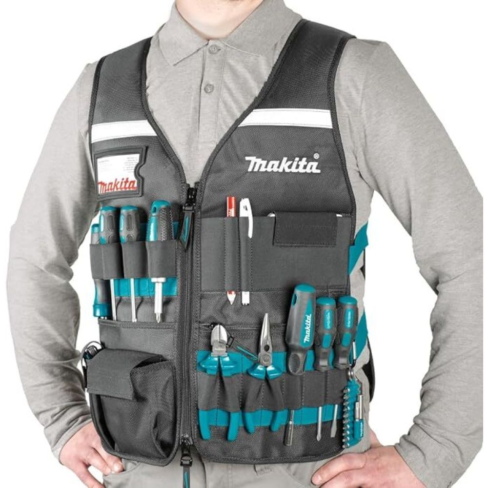 Жилет Маkita, с карманами для инструментов, P-72089