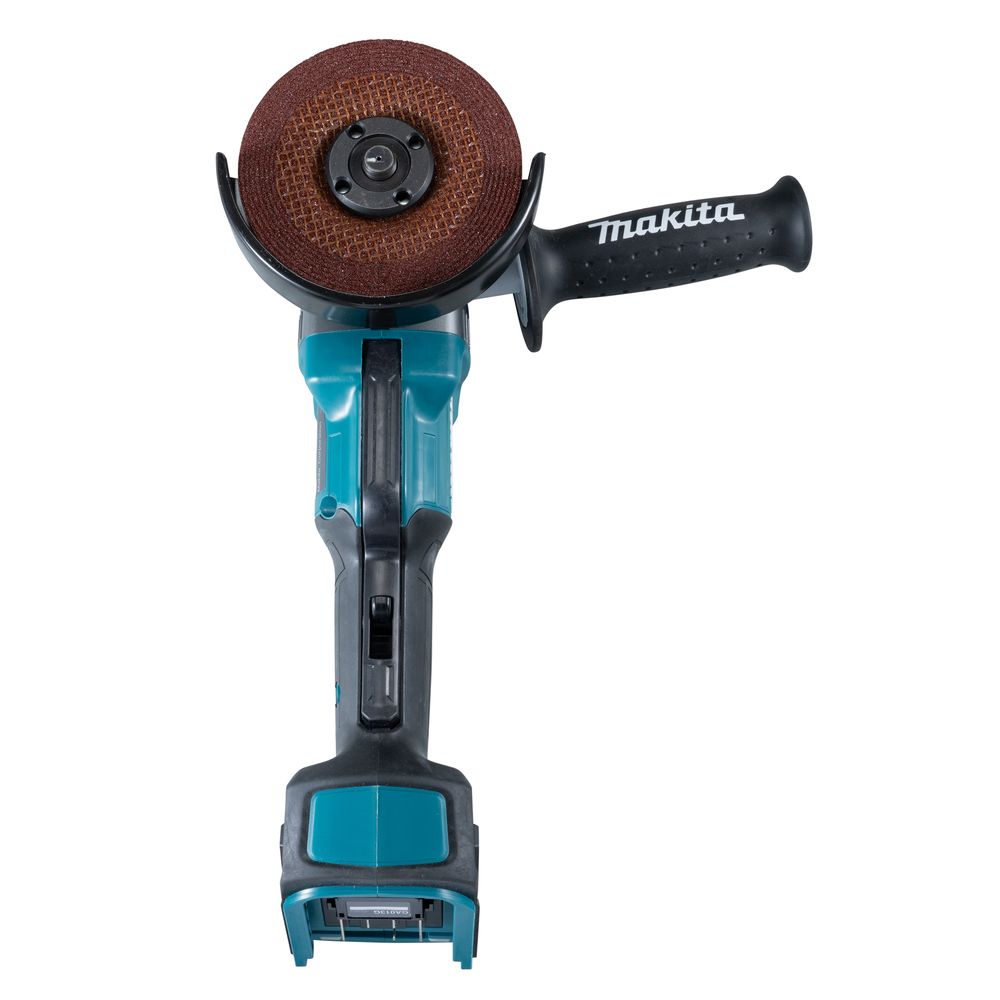 Аккумуляторная угловая шлифовальная машина Makita XGT, 2x4.0 Ач, 40 В, 115 мм, 8500 об/мин, кейс, GA012GM201