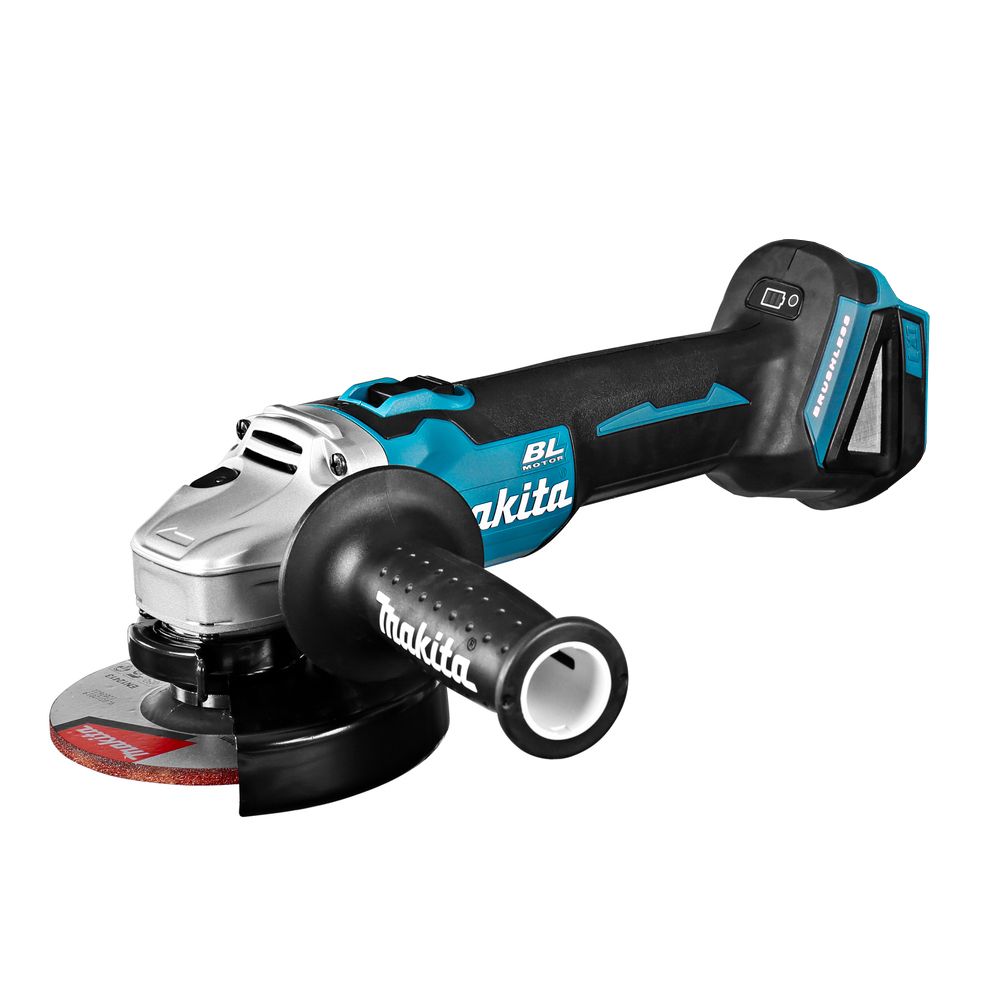 Аккумуляторная угловая шлифмашина Makita DGA504Z, 18 В, 125 мм, 8500 об/мин, без АКБ и ЗУ