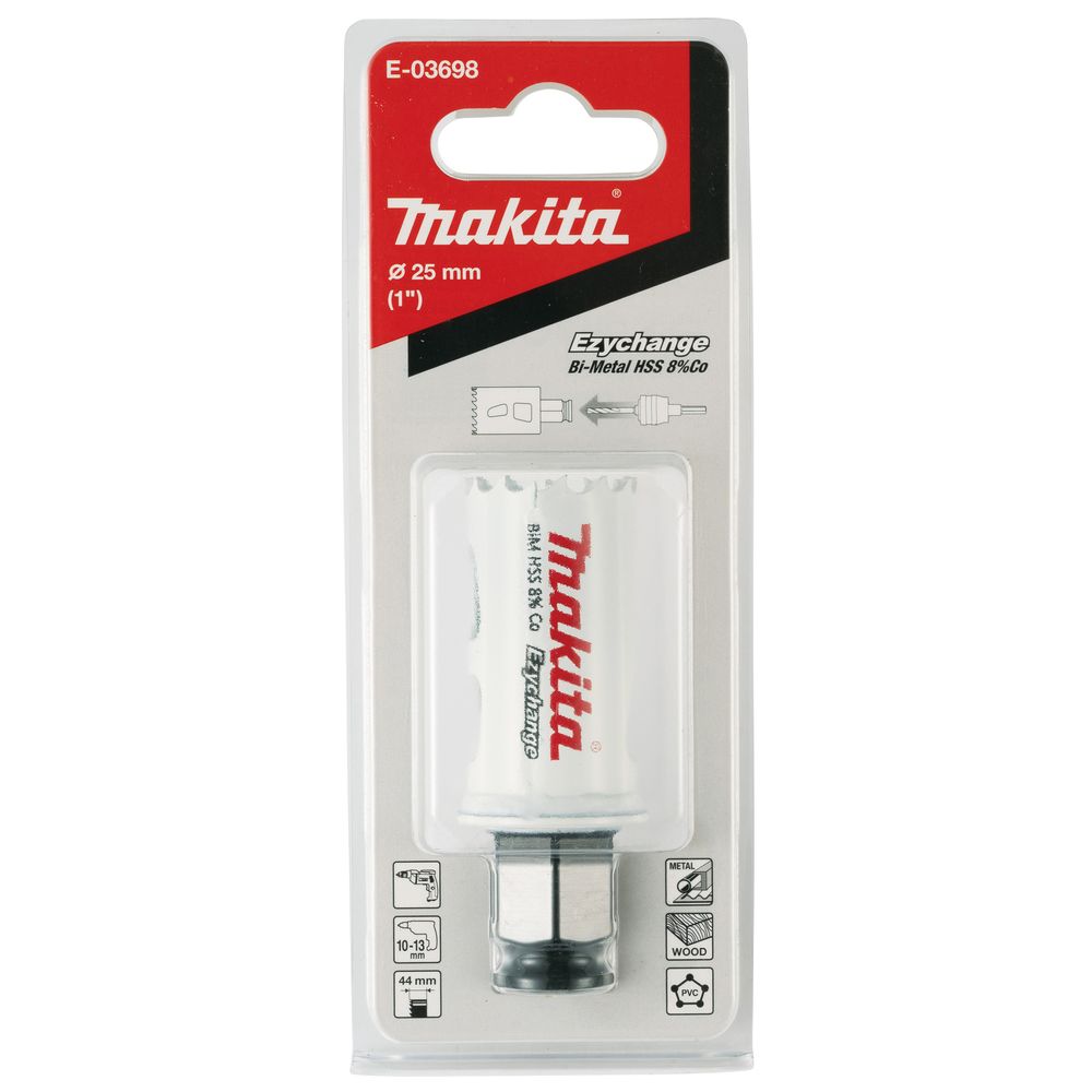 Коронка Makita BI-M Ezychange, 25x44 мм (E-03698)