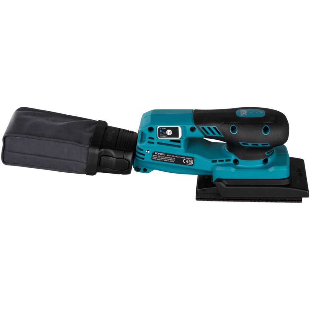 Аккумуляторная плоскошлифовальная машина Makita BO005CGZ, 40 В, 10000 кол/мин, с выносной батареей, без АКБ и ЗУ