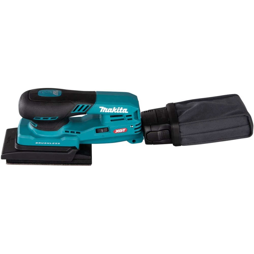 Аккумуляторная плоскошлифовальная машина Makita BO005CGZ, 40 В, 10000 кол/мин, с выносной батареей, без АКБ и ЗУ
