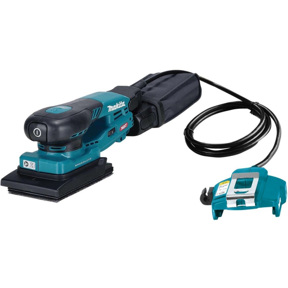 Аккумуляторная плоскошлифовальная машина Makita BO005CGZ, 40 В, 10000 кол/мин, с выносной батареей, без АКБ и ЗУ