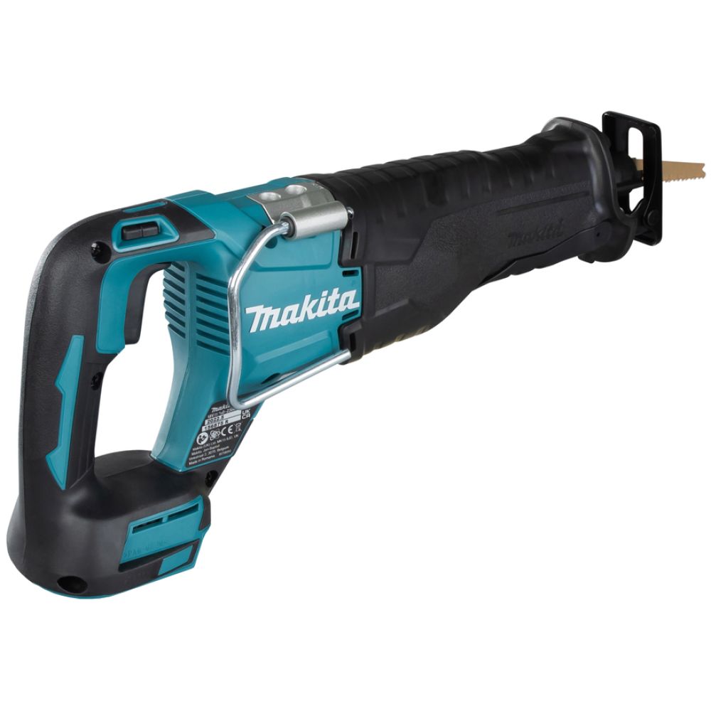 Аккумуляторная сабельная пила Makita DJR187RTE, 18 В, 3000 ход/мин, 32 мм, с 2 АКБ 5 Ач и ЗУ, в кейсе