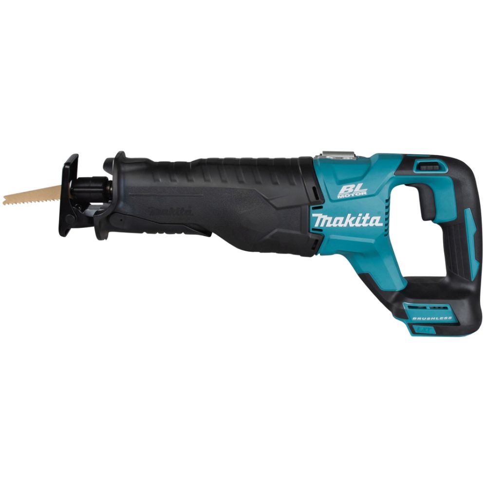 Аккумуляторная сабельная пила Makita DJR187RTE, 18 В, 3000 ход/мин, 32 мм, с 2 АКБ 5 Ач и ЗУ, в кейсе