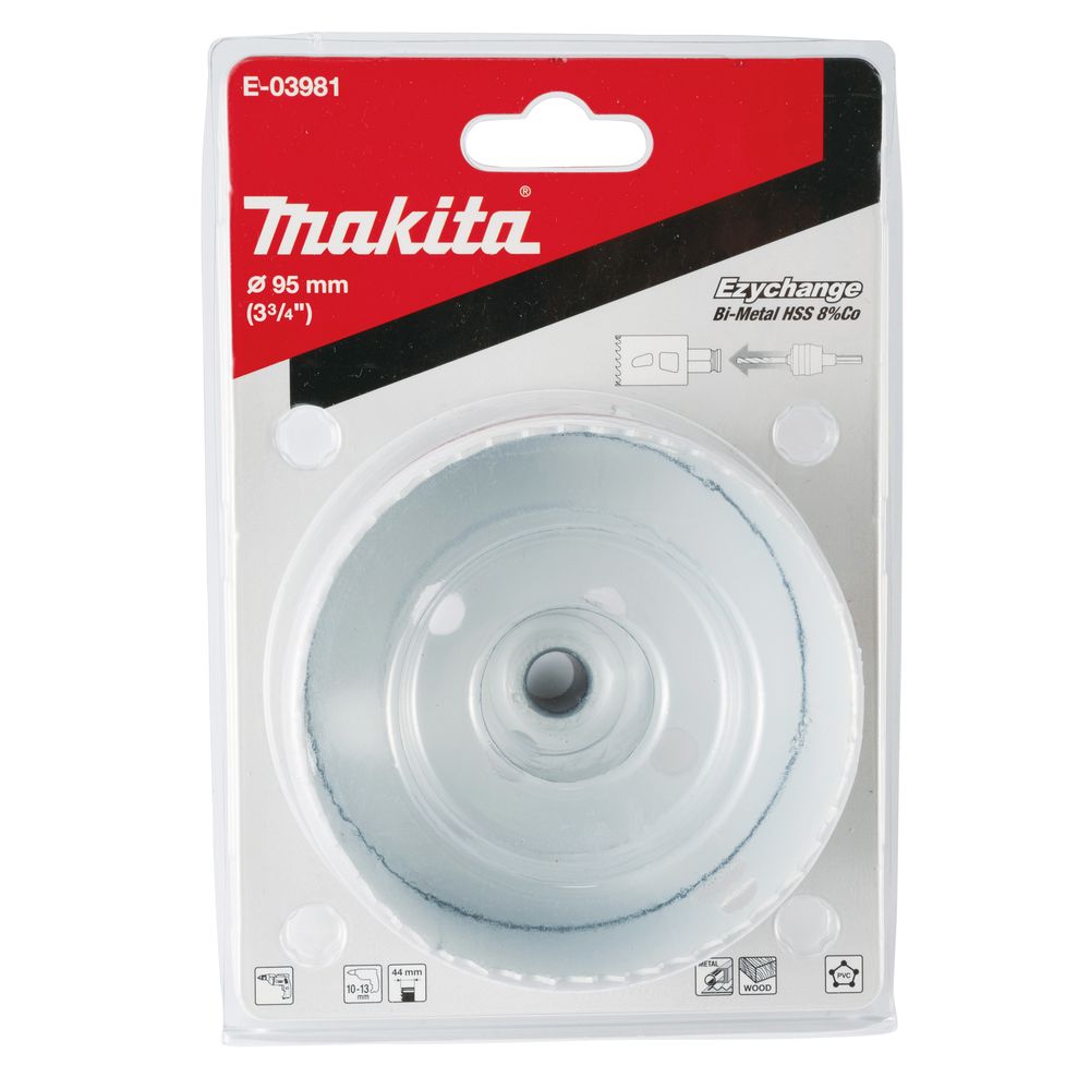 Коронка Makita BI-M Ezychange, 95x44 мм (E-03981)