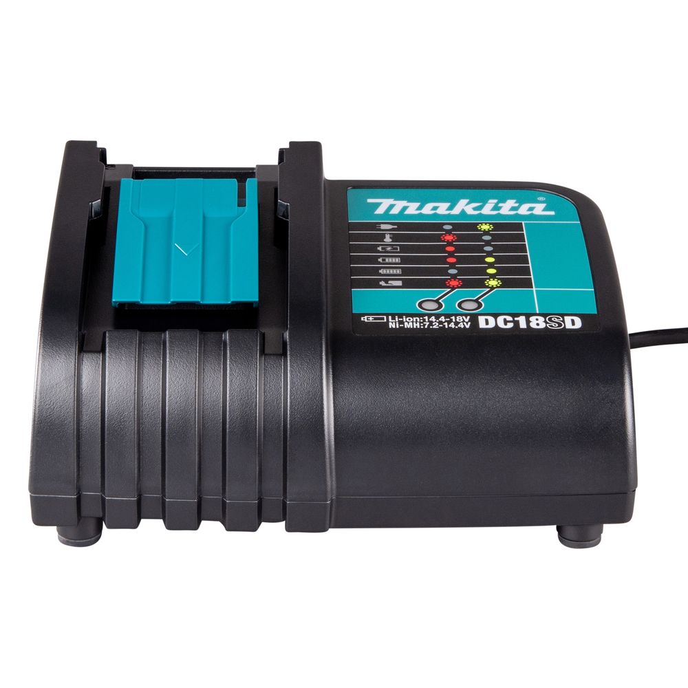 Зарядное устройство Makita DC18SD, 7.2-18 В, 2.6 А (630881-4)