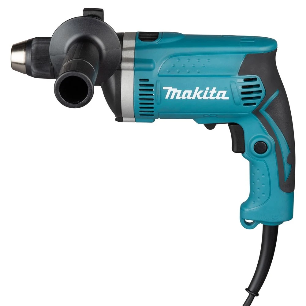 Ударная дрель Makita HP1631, 710 Вт, 3200 об/мин, 48000 уд/мин