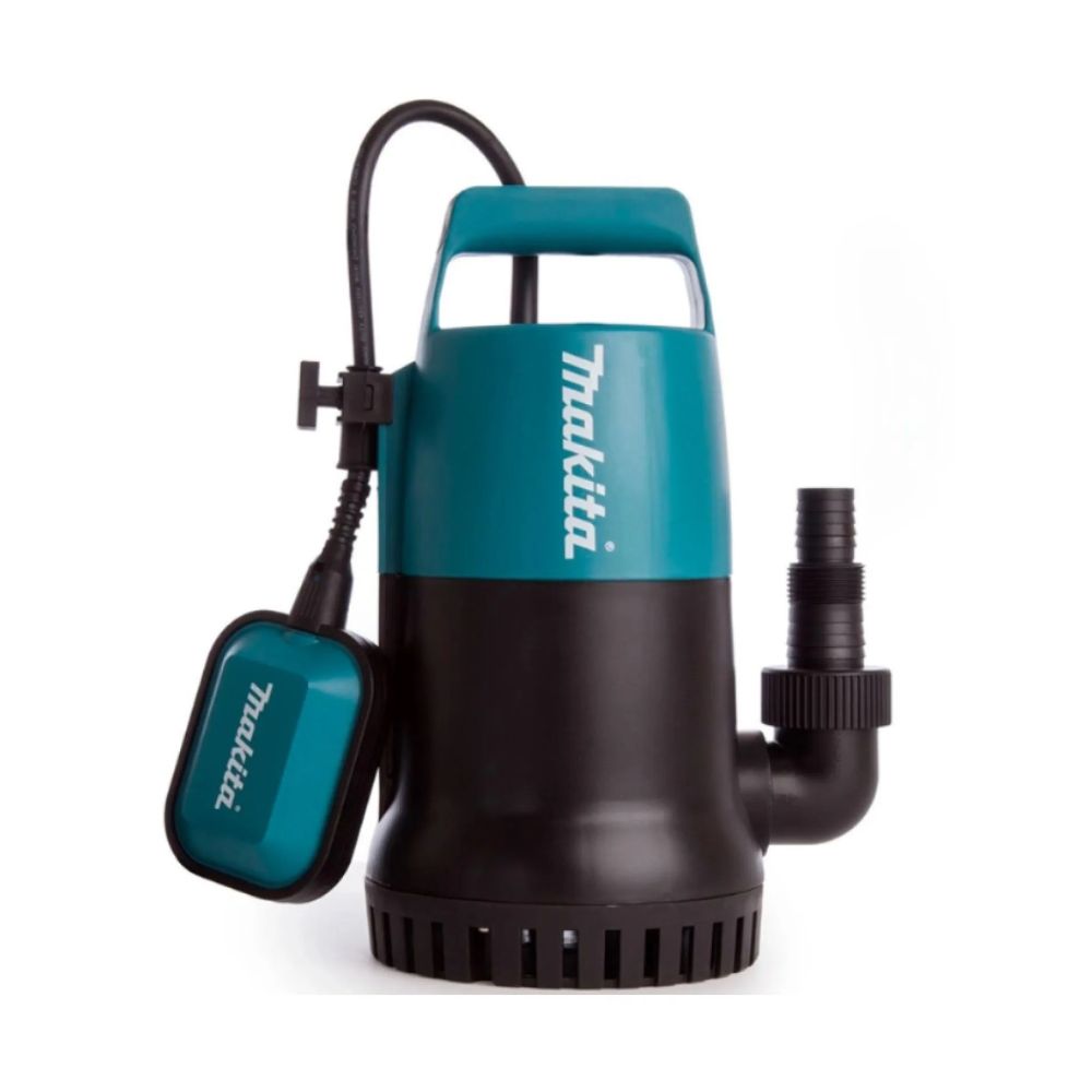 Дренажный насос Makita PF0800, 800 Вт, 0.9 бар, 220 л/мин