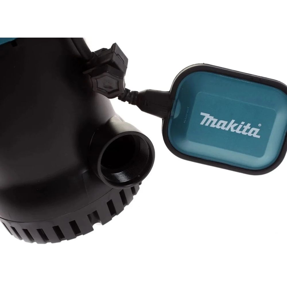 Дренажный насос Makita PF0800, 800 Вт, 0.9 бар, 220 л/мин