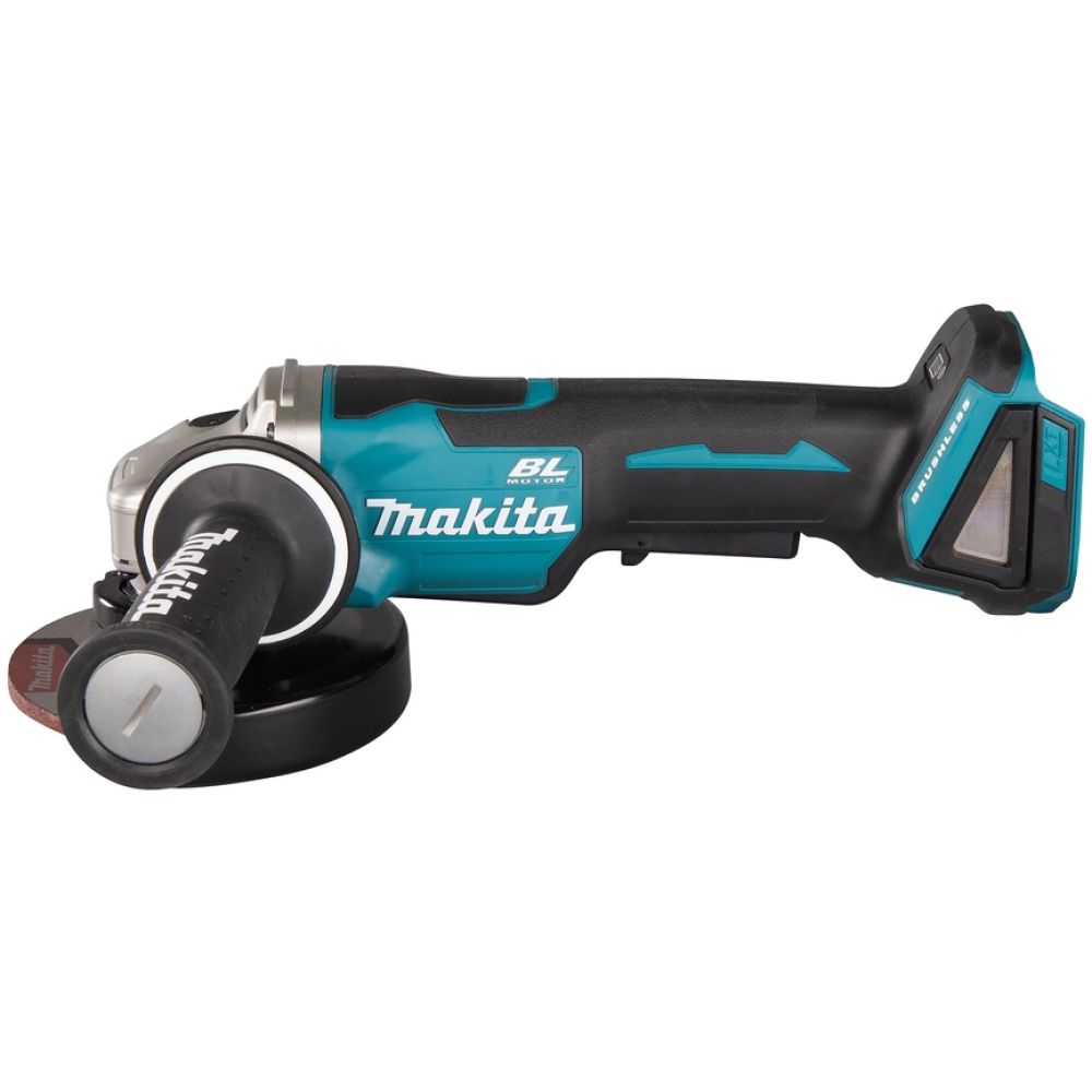 Аккумуляторная угловая шлифмашина Makita DGA508Z, 18 В, 125 мм, 8500 об/мин, без АКБ и ЗУ