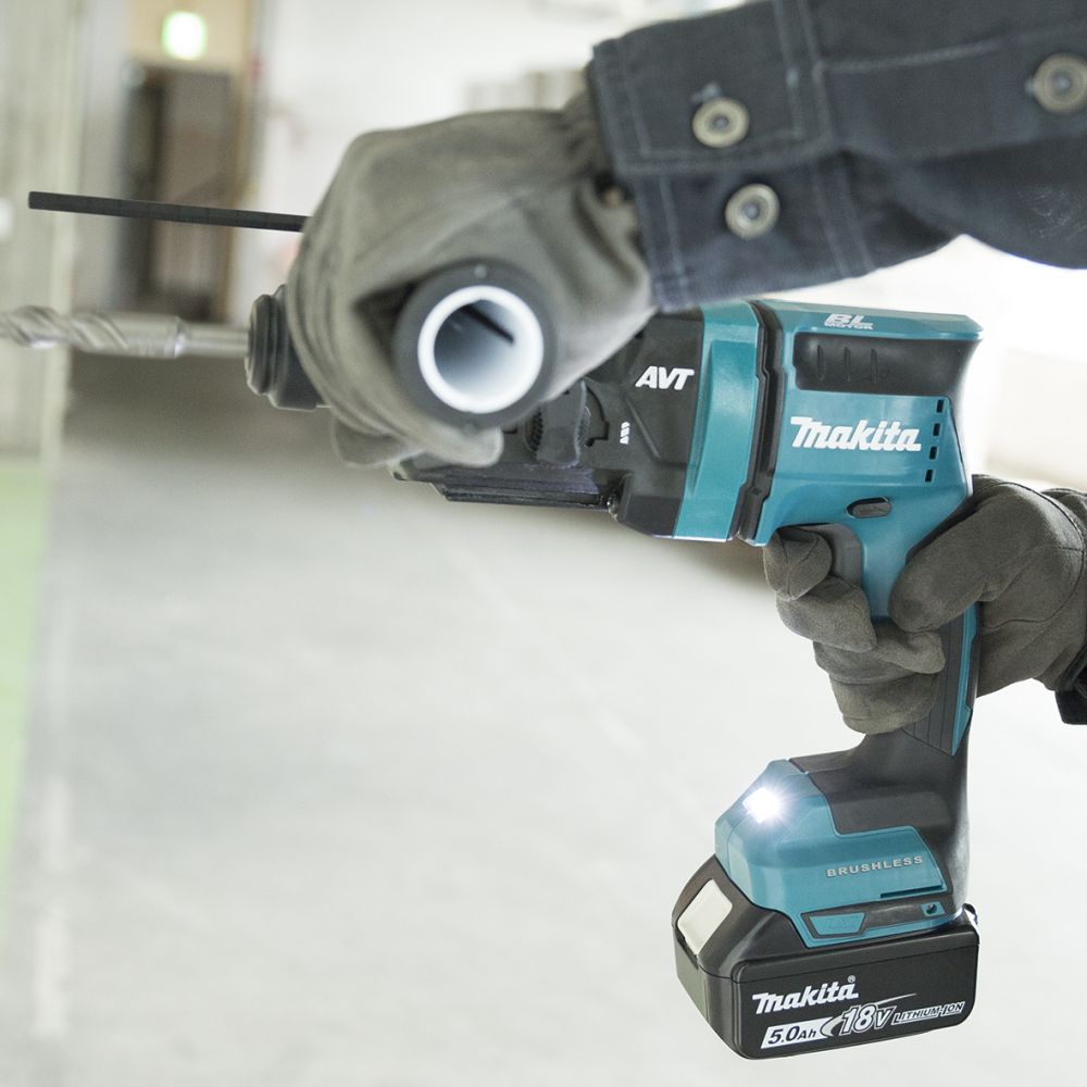Аккумуляторный перфоратор Makita SDS-PLUS LXT, 18 В, 18 мм, 1,7 Дж, без АКБ и З/У, DHR182Z