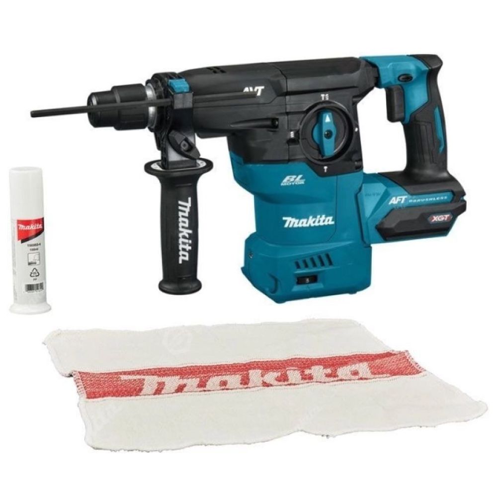 Аккумуляторный перфоратор Makita HR008GZ02, 40 В, 3.9 Дж, 4500 уд/мин, без АКБ и ЗУ