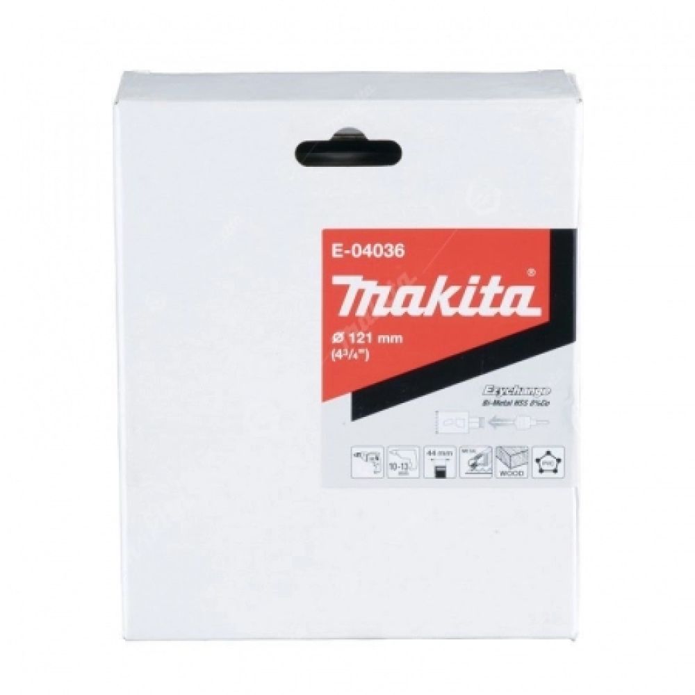Коронка Makita BiM Ezychange, 121x44 мм, E-04036