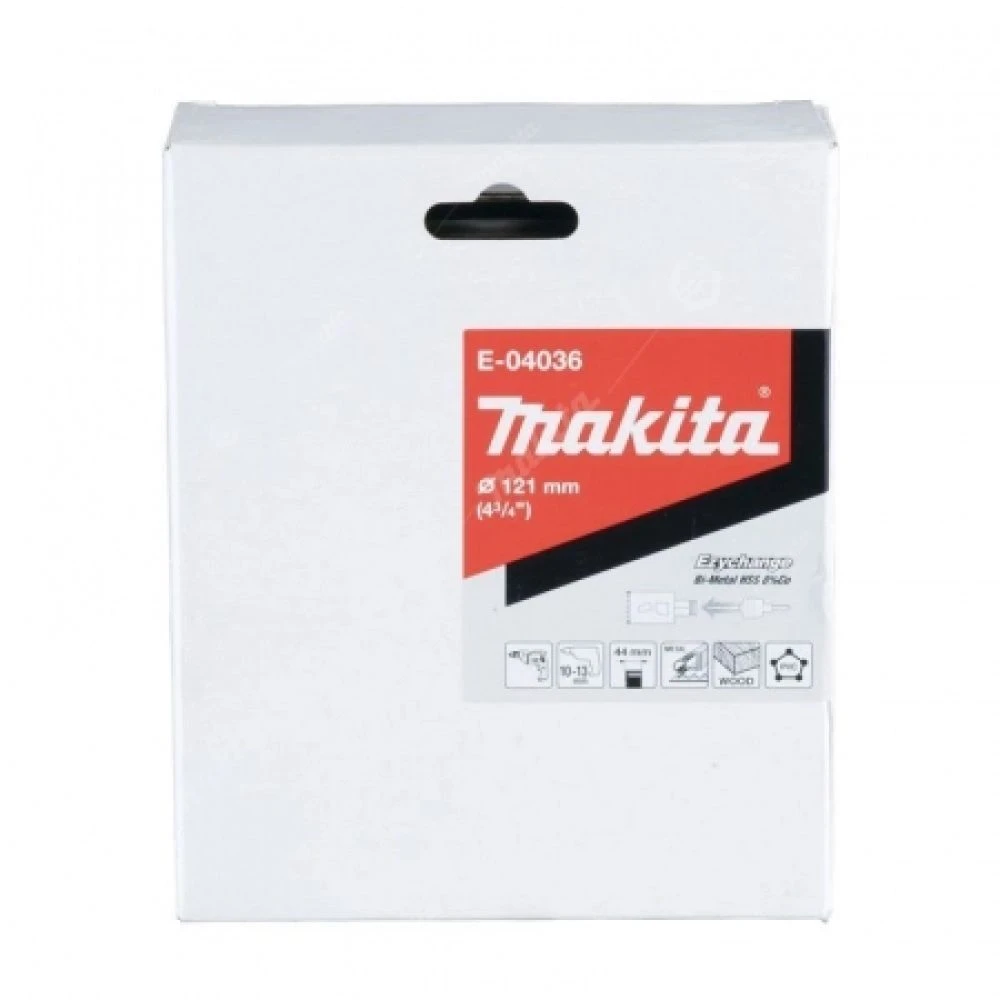 Коронка Makita BiM Ezychange, 121x44 мм, E-04036