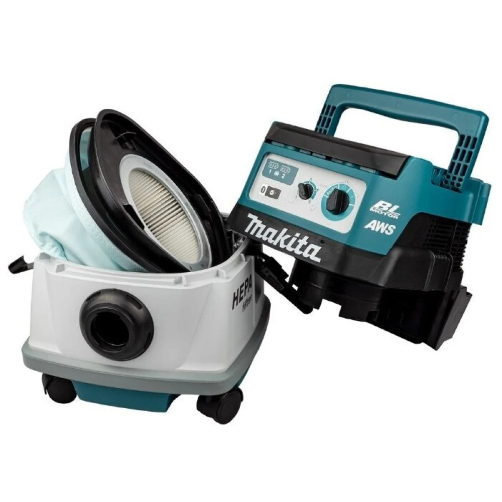 Аккумуляторный пылесос Makita DVC864LZ, без АКБ и ЗУ