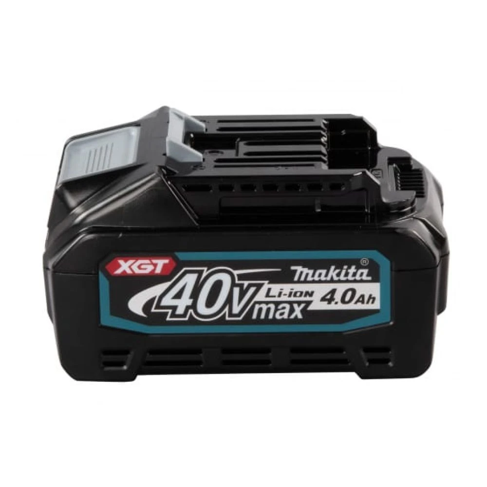 Набор Makita: аккумулятор BL4040, Li-Ion, 40 В, 4 Ач и быстрое зарядное устройство DC40RA, 40 В, 6 А, 191J67-0
