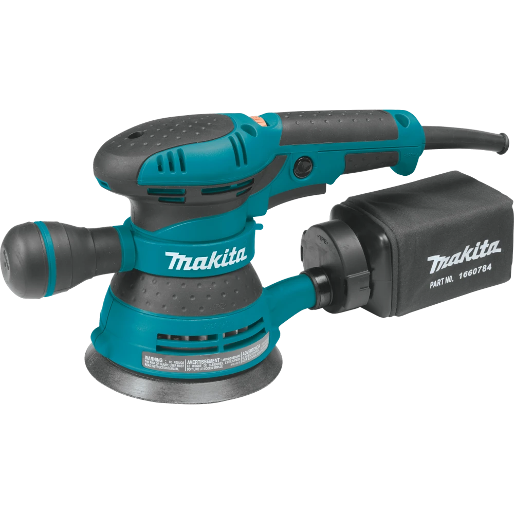 Эксцентриковая шлифмашина Makita BO5041, 125 мм, 300 Вт, 4 000 - 12 000 об