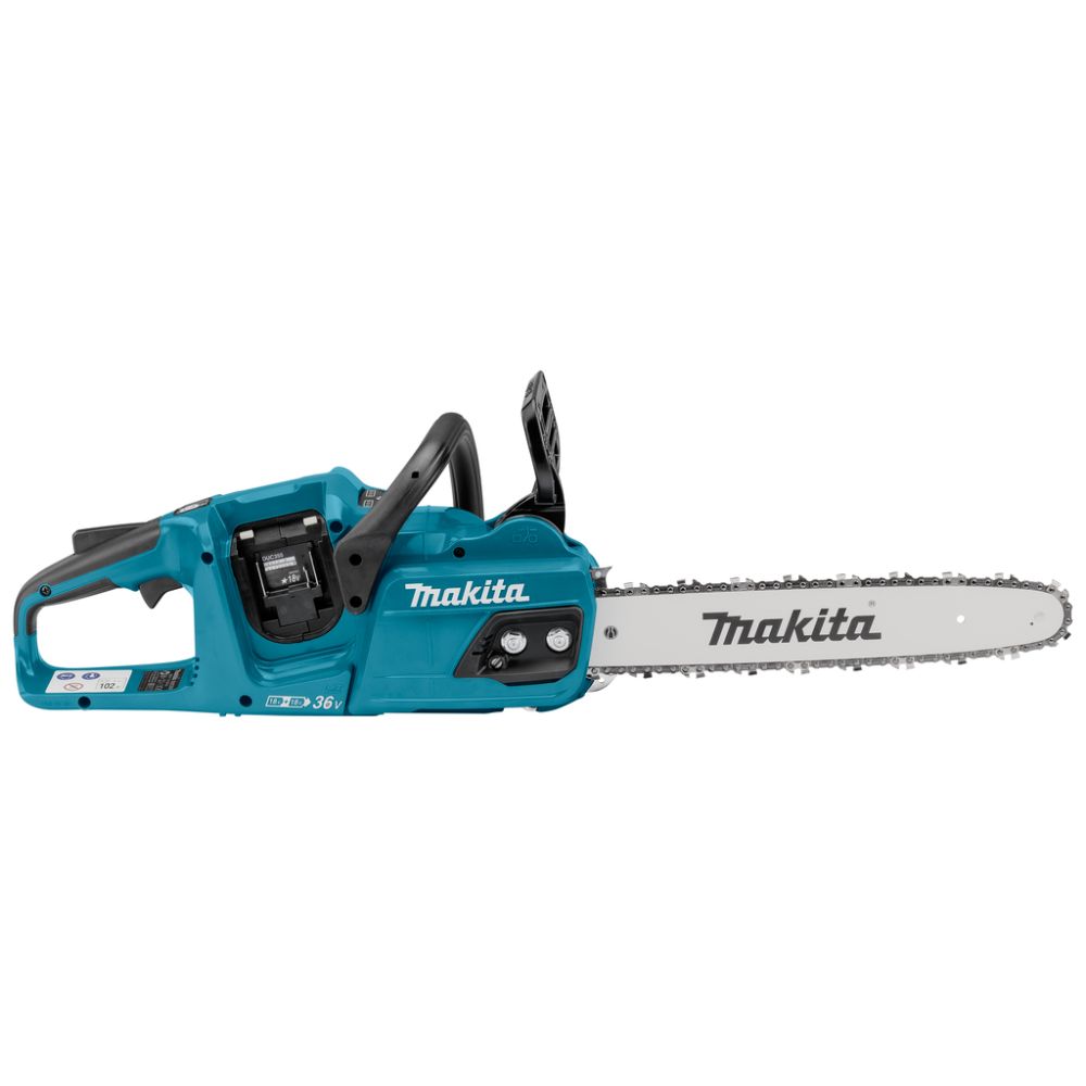 Аккумуляторная цепная пила Makita DUC355Z, 2x18 В, 35 см, 20 м/с, без АКБ и ЗУ