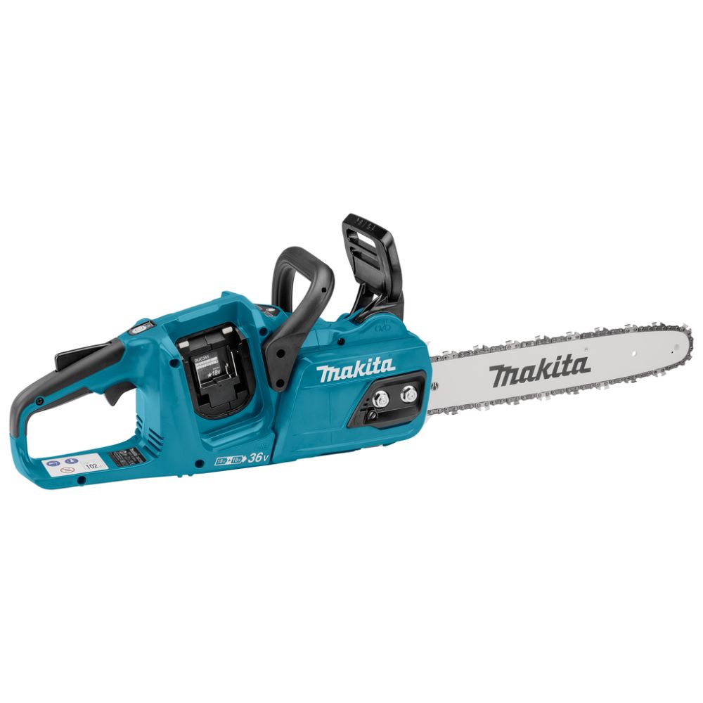 Аккумуляторная цепная пила Makita DUC355Z, 2x18 В, 35 см, 20 м/с, без АКБ и ЗУ
