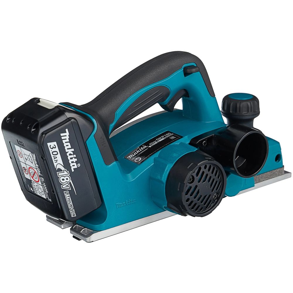 Аккумуляторный рубанок Makita DKP180RFE, с 2 АКБ 3 Ач и ЗУ, в кейсе