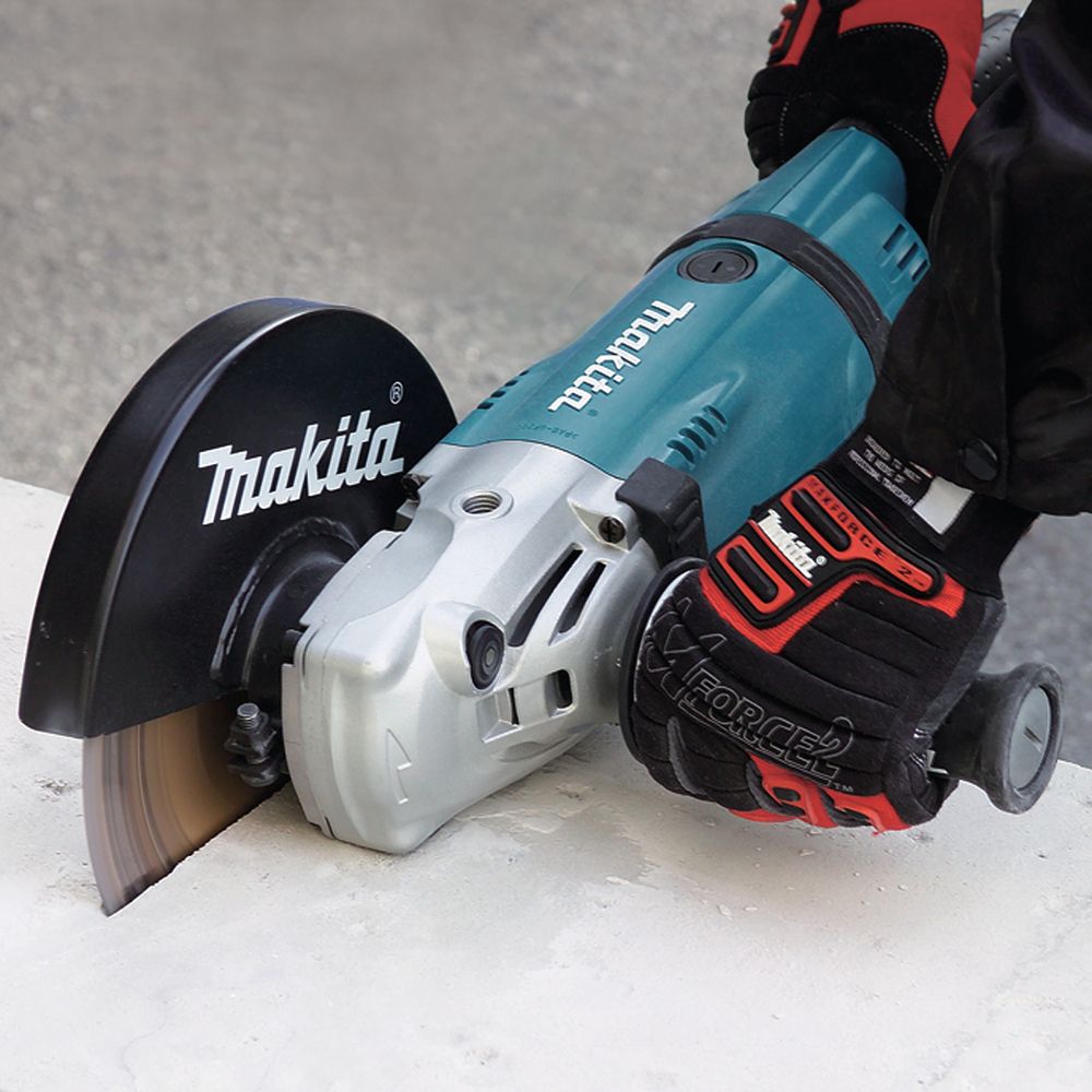 Угловая шлифовальная машина Makita 2600 Вт, 230 мм, 6 600 об/мин, GA9040SF01