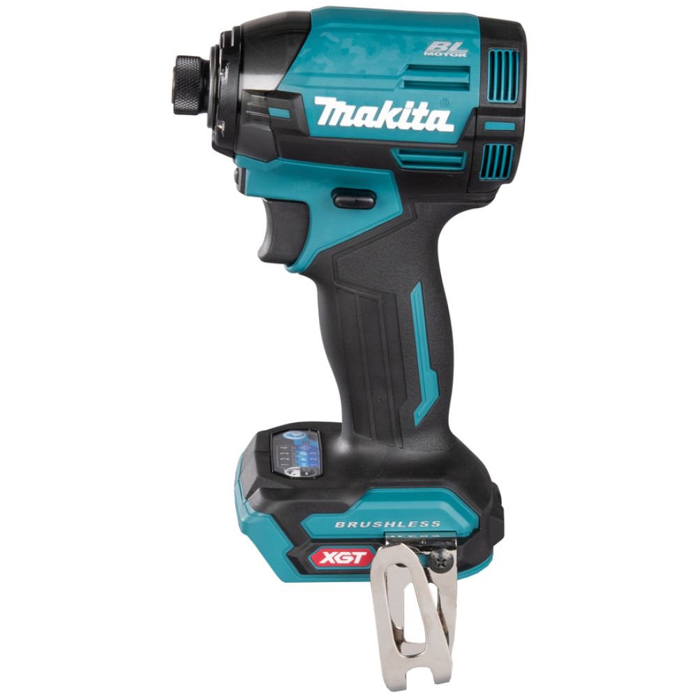 Аккумуляторный шуруповерт Makita TD002GD201, 40 В, 220 Нм, 4600 уд/мин, с 2 АКБ 2.5 Ач и ЗУ, в кейсе MakPac