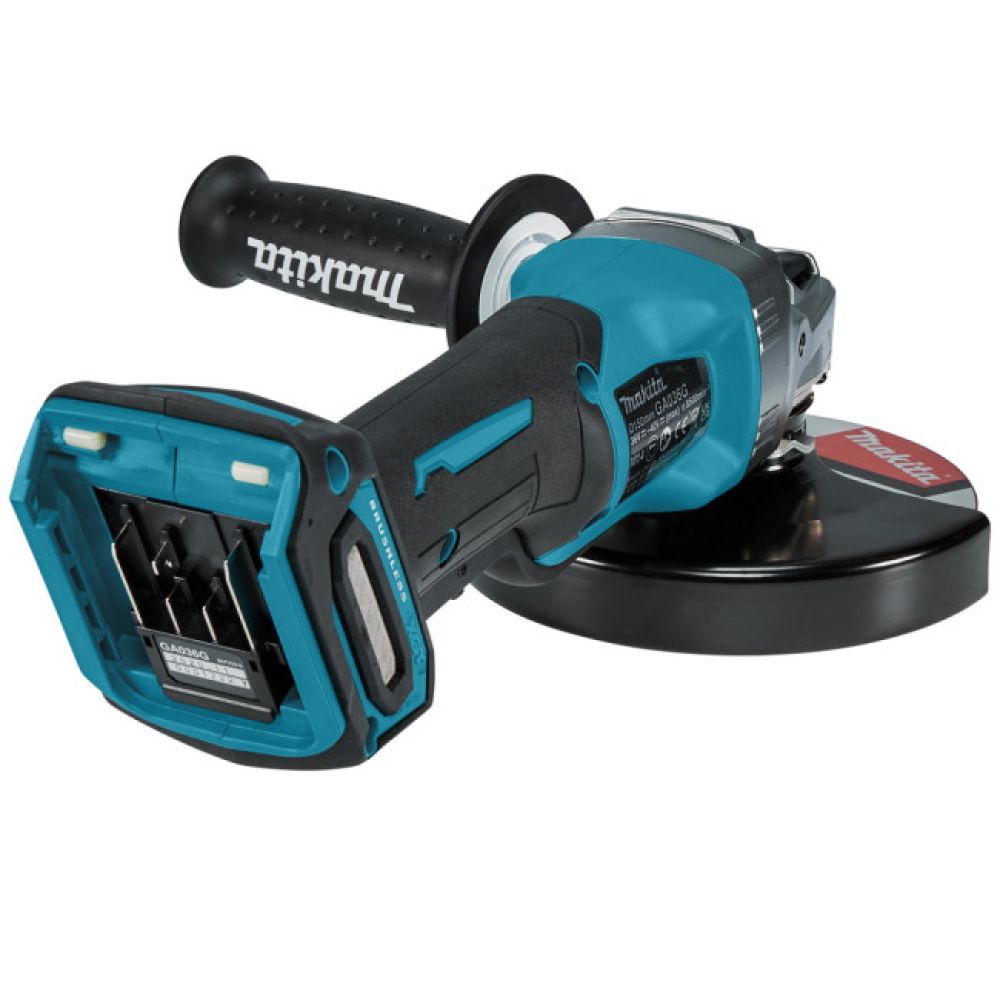 Аккумуляторная угловая шлифмашина Makita GA036GZ, 40 В, 150 мм, 8500 об/мин, без АКБ и ЗУ