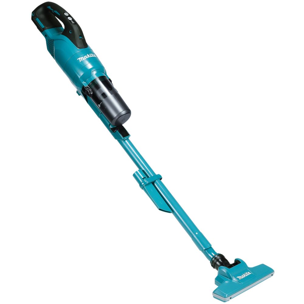 Аккумуляторный пылесос Makita DCL286F, 18 В, 0.25 л, с 2 АКБ 3 и 5 Ач и ЗУ (DUST-KITM14)