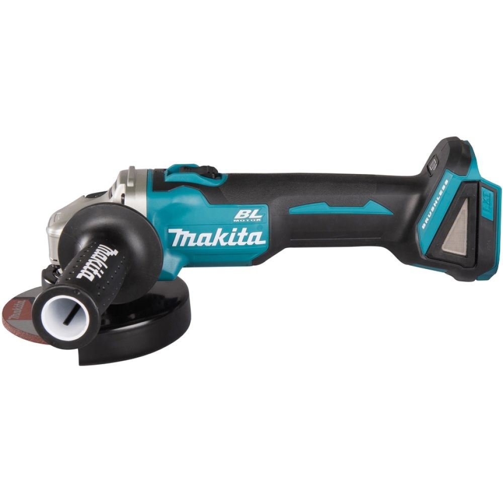 Аккумуляторная угловая шлифмашина Makita DGA506Z, 18 В, 125 мм, 8500 об/мин, без АКБ и ЗУ