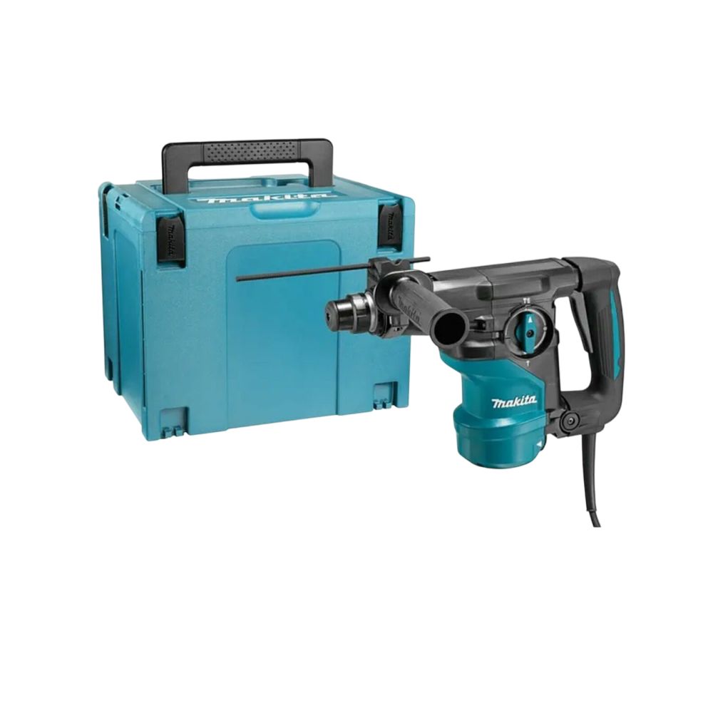 Перфоратор Makita HR3001CJ, 1050 Вт, 3.9 Дж, 4500 уд/мин