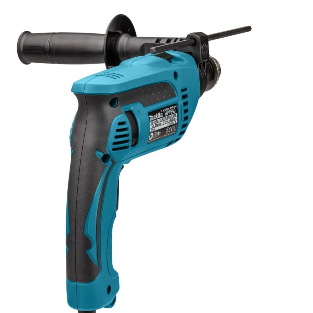Дрель Makita HP1640, 680 Вт, 2800 об/мин, 44800 уд/мин
