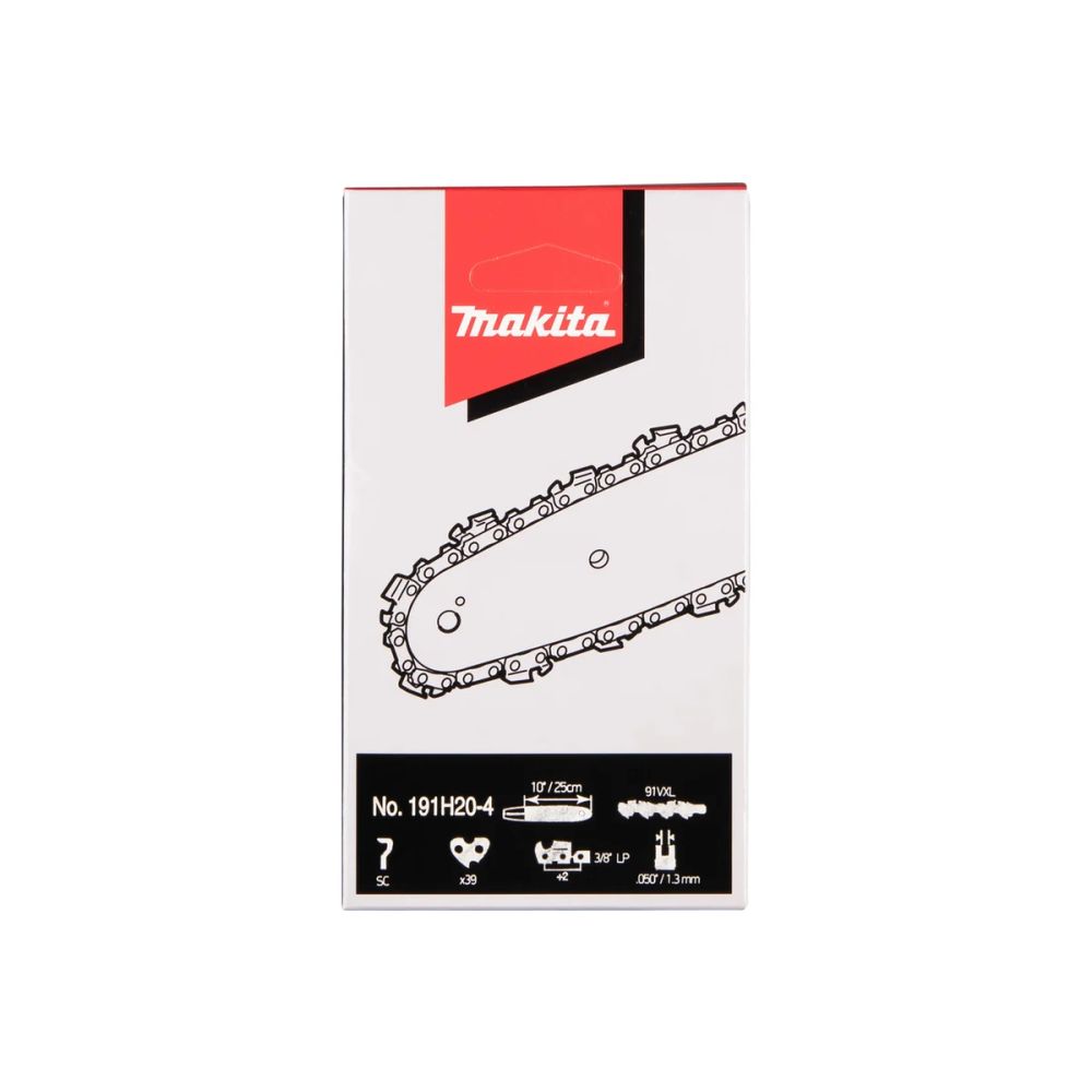 Цепь пильная Makita 25 см, 3/8", 1.3 мм, 39 звеньев (191H20-4)