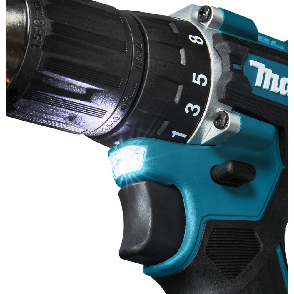 Аккумуляторная дрель-шуруповерт Makita DDF487Z, 18 В, 1700 об/мин, без АКБ и ЗУ
