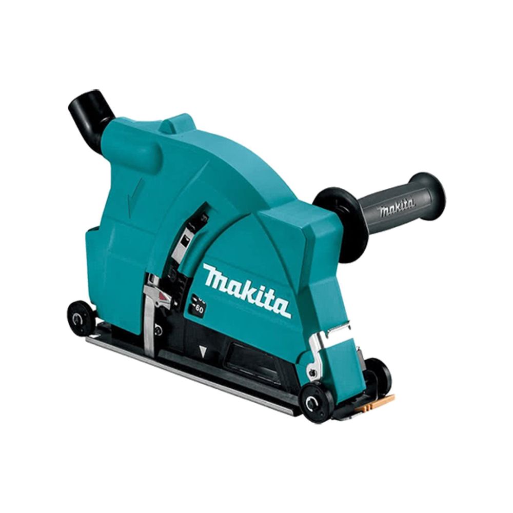 Кожух для штробления с пылеотводом для шлифмашин Makita 230 мм на роликах, 198379-2