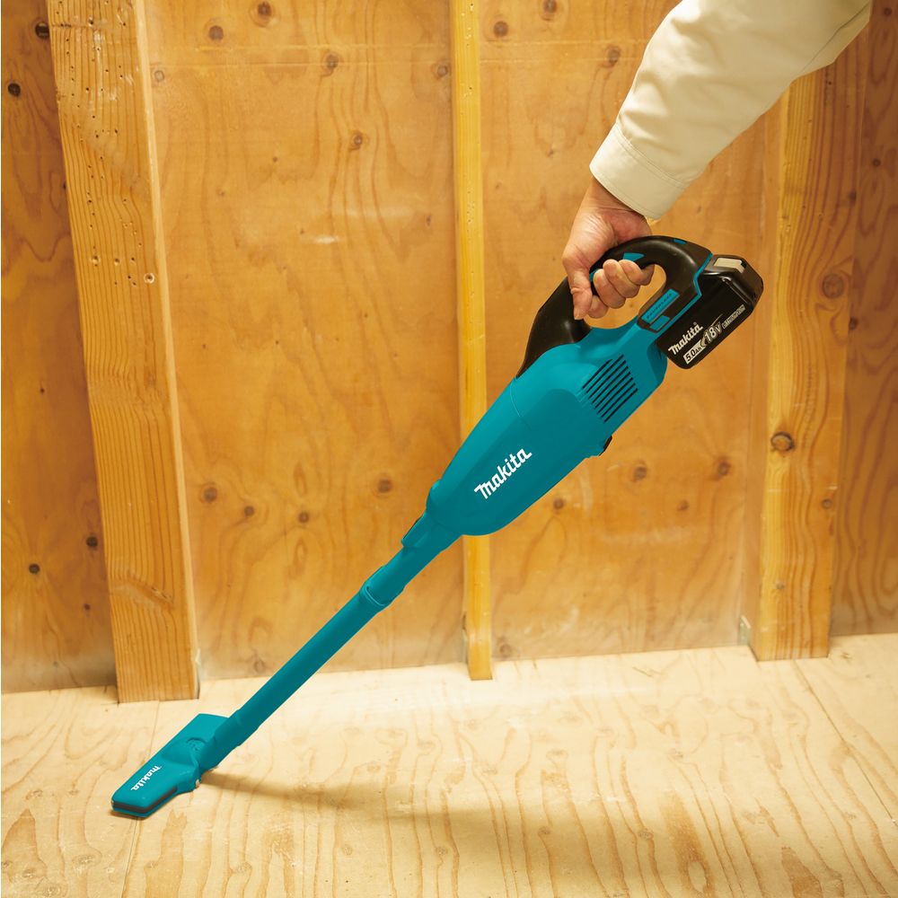 Аккумуляторный пылесос Makita DCL281FZ, 18 В, 0.75 л, без АКБ и ЗУ