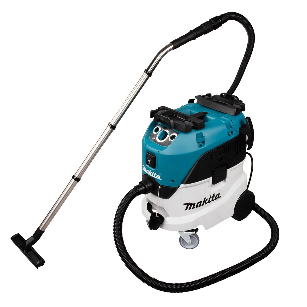 Электрический пылесос Makita VC4210M, для сухой и влажной уборки, класс пыли М