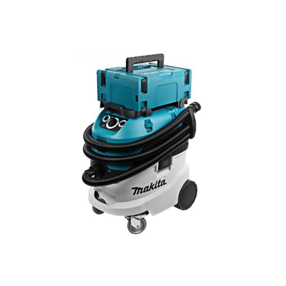 Электрический пылесос Makita VC4210M, для сухой и влажной уборки, класс пыли М