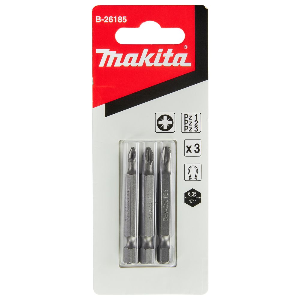 Насадка Makita PZ1/PZ2/PZ3, 50 мм, E-form (MZ), 3 шт., B-26185