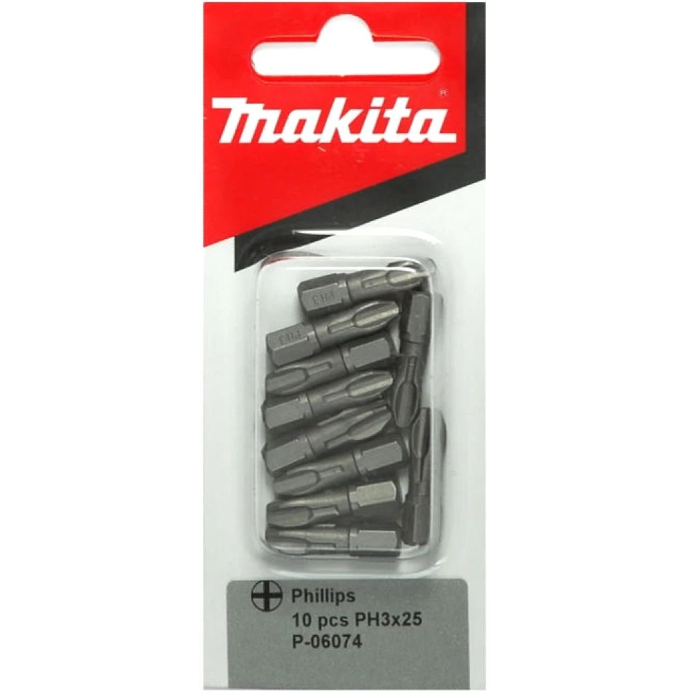 Насадка Makita PH3, 25 мм, C-form, 10 шт., P-06074