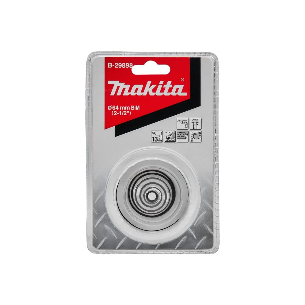 Коронка Makita BiM по листовому металлу, 64x20 мм, B-29898