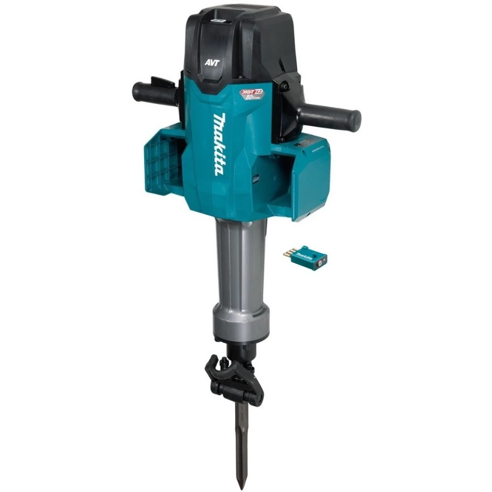 Аккумуляторный отбойный молоток Makita HM004GZ01, 2x40 В, 72.8 Дж, 870 уд/мин, без АКБ и ЗУ