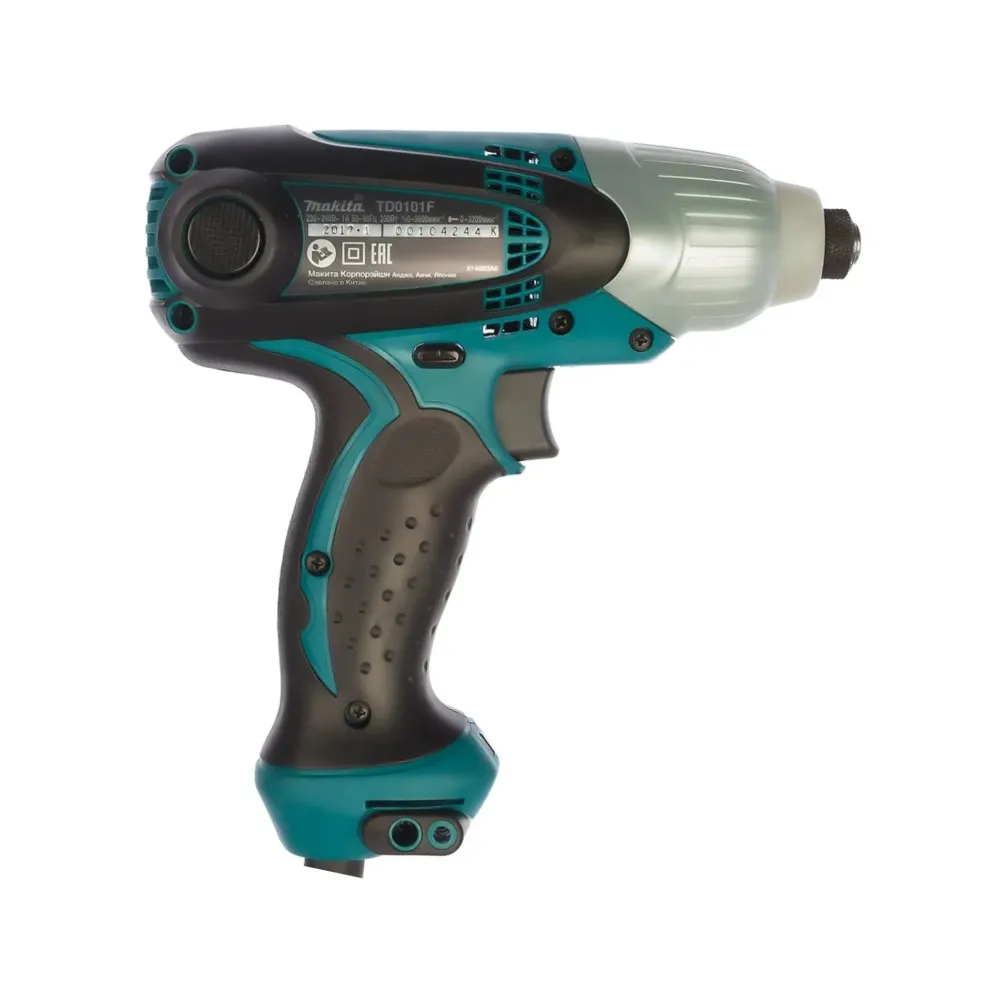 Ударный шуруповерт Makita TD0101F, 230 Вт, 100 Нм, 3200 уд/мин