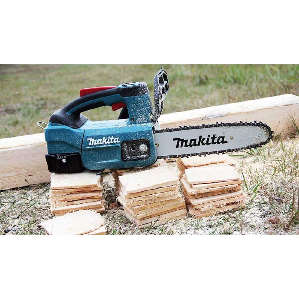 Аккумуляторная цепная пила Makita DUC204SF, 18 В, 20 см, с АКБ 3 Ач и ЗУ